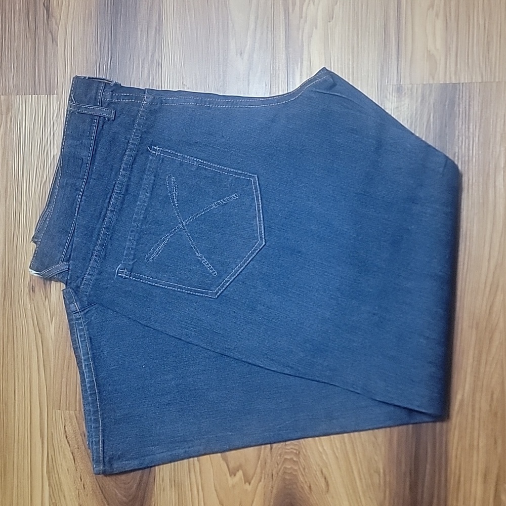 Men's AKOO JEANS. Size 42. Blue/Green
